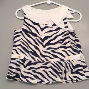 NWOT Janie and Jack peplum top